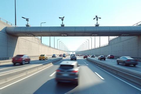 Urban bypass tolling system infrastructure